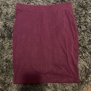 COPY - Forever 21 Purple Pencil Skirt XL